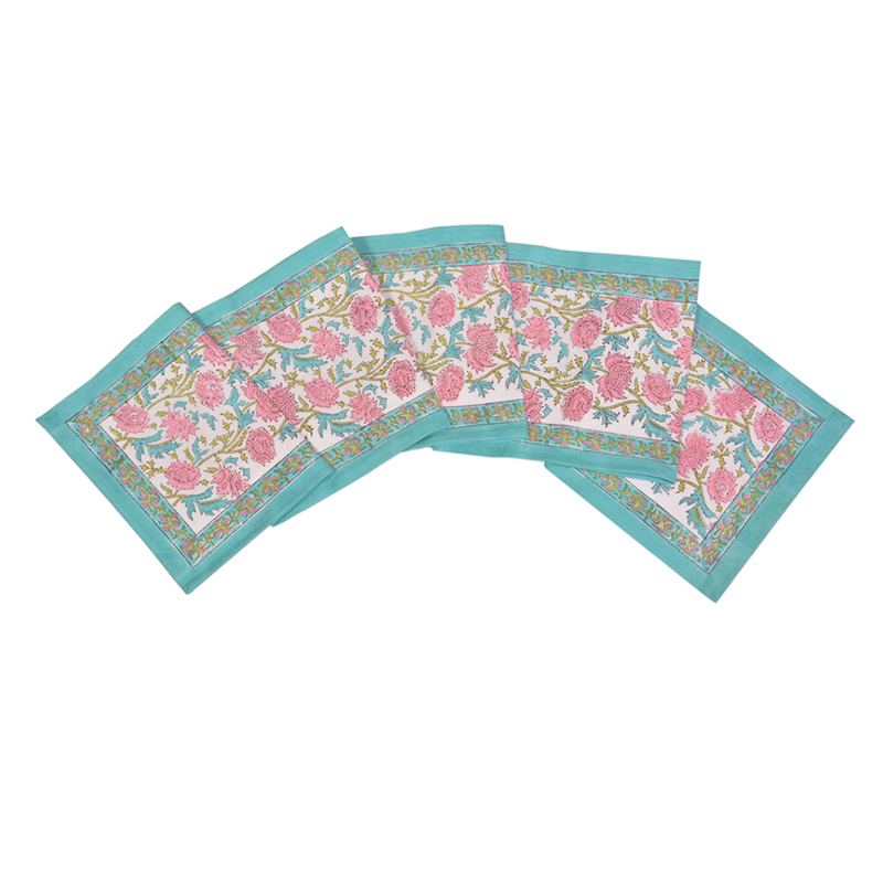 Pink & Turquoise Vines VB-152