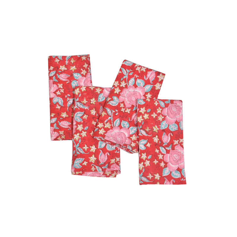 Red Floral VB-163