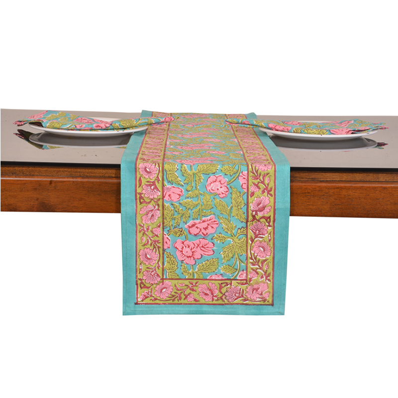Turquoise With Pink Floral VB-149