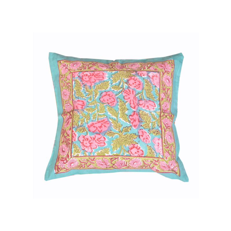 Turquoise With Pink Floral VB-54