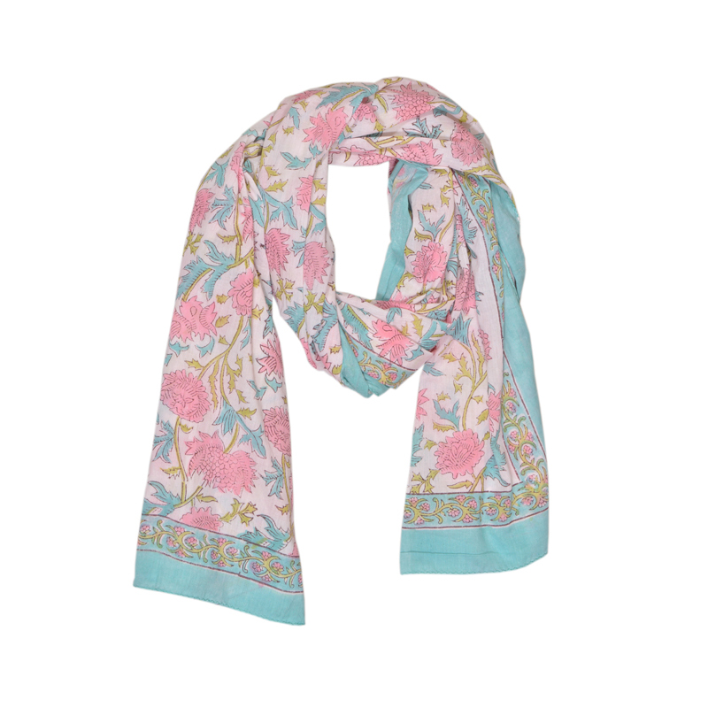 Pink & Turquoise Vines VB-129