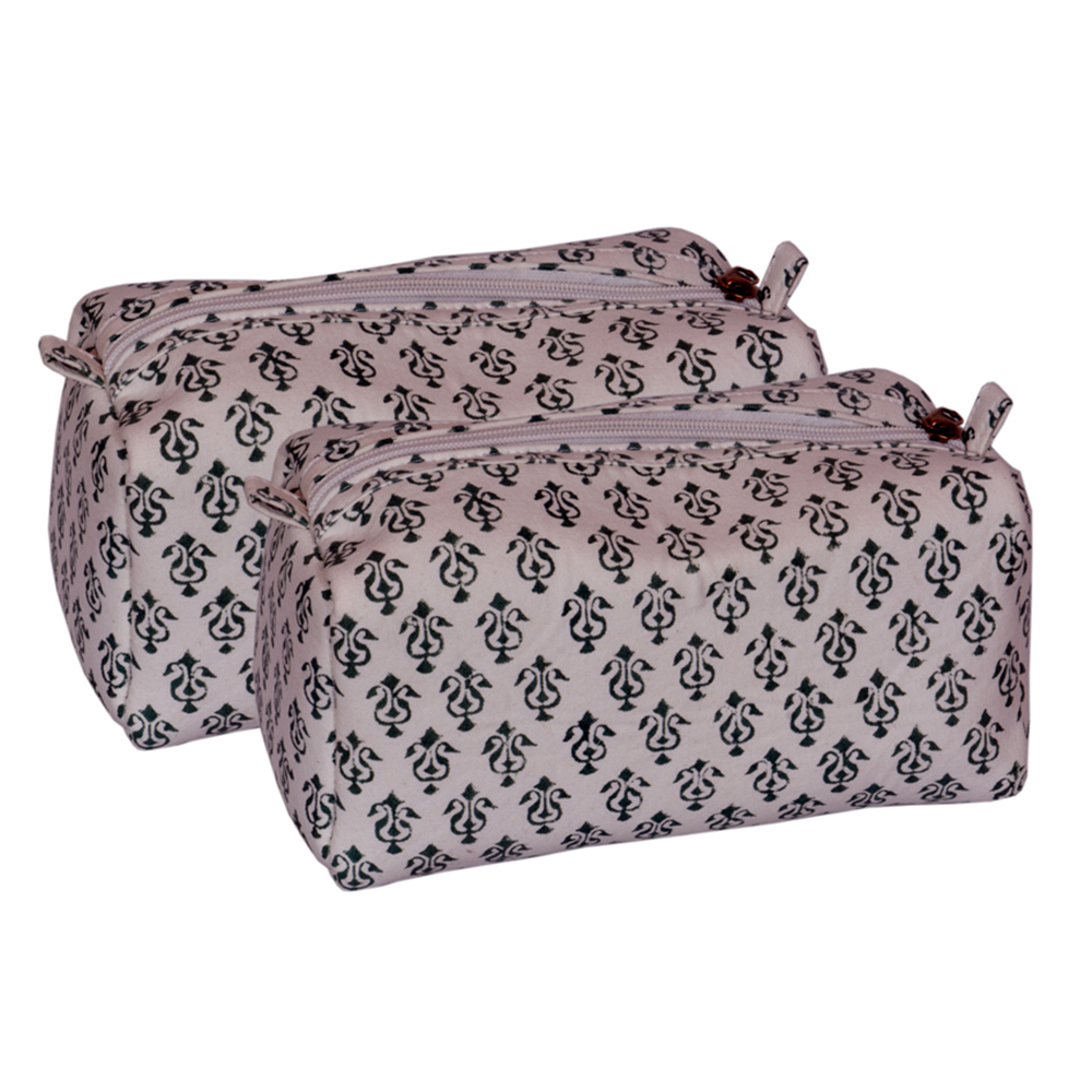 Grey Ambi Cosmetic Bag