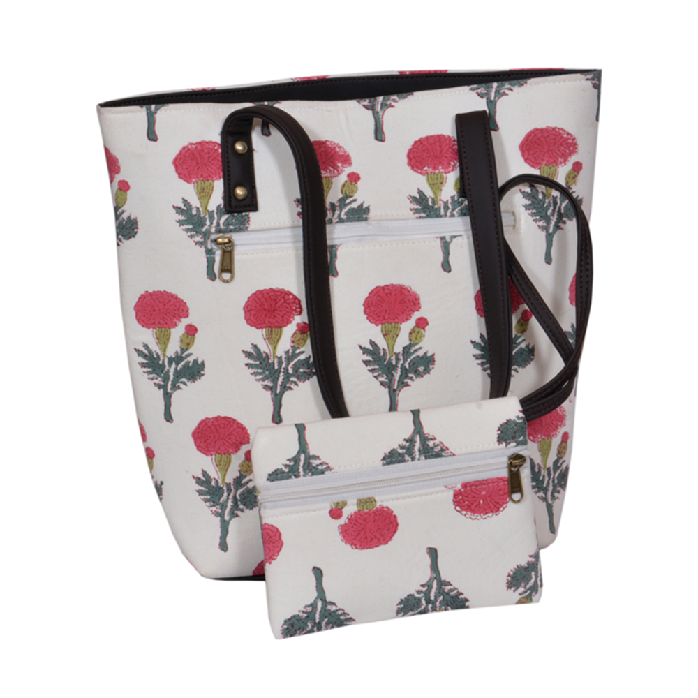 Marigold Ladies Bag with One Combo 