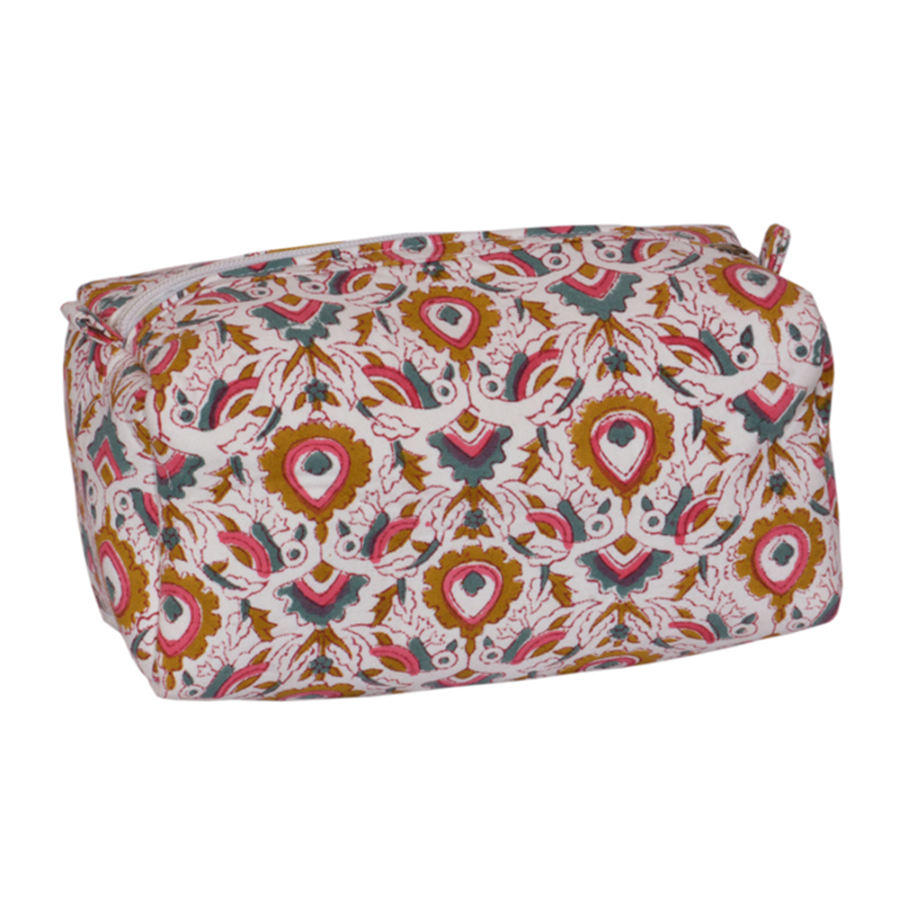 Parrot Design Cosmetic Bag