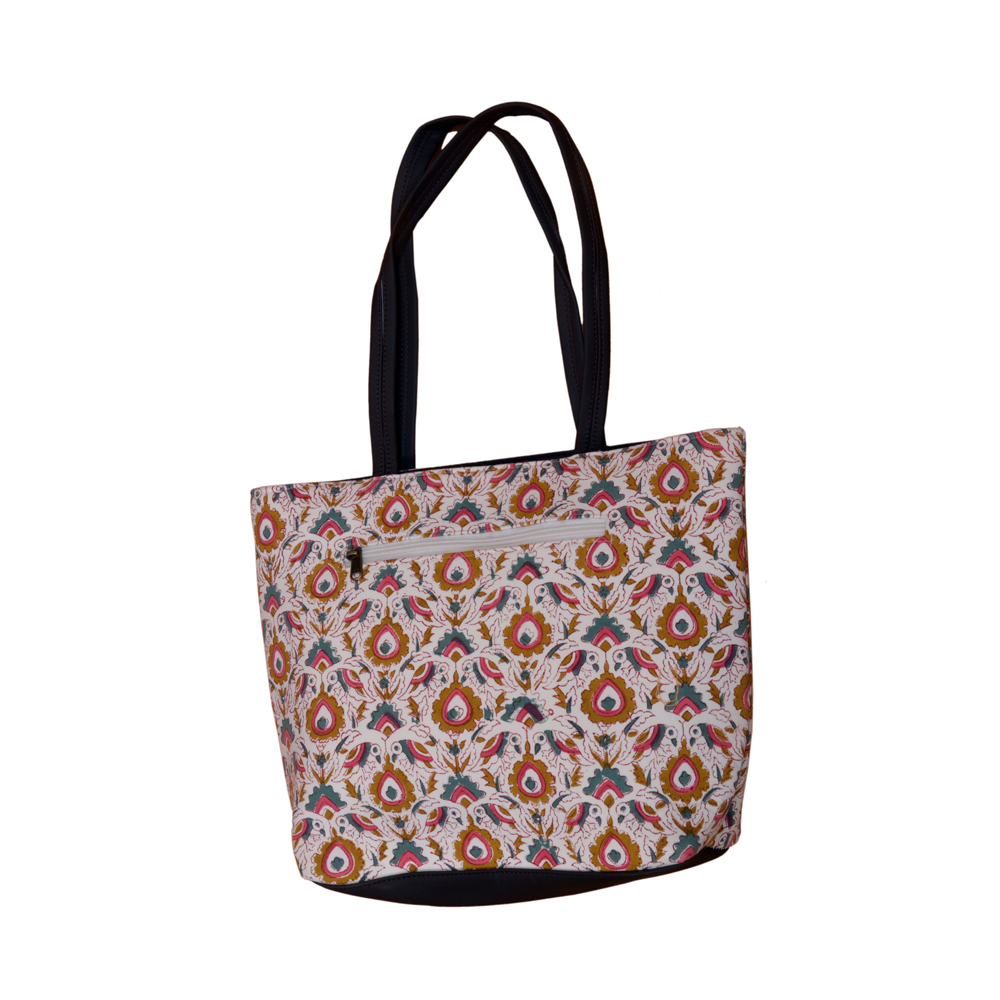 Parrot Design Ladies Bag Four Pocket