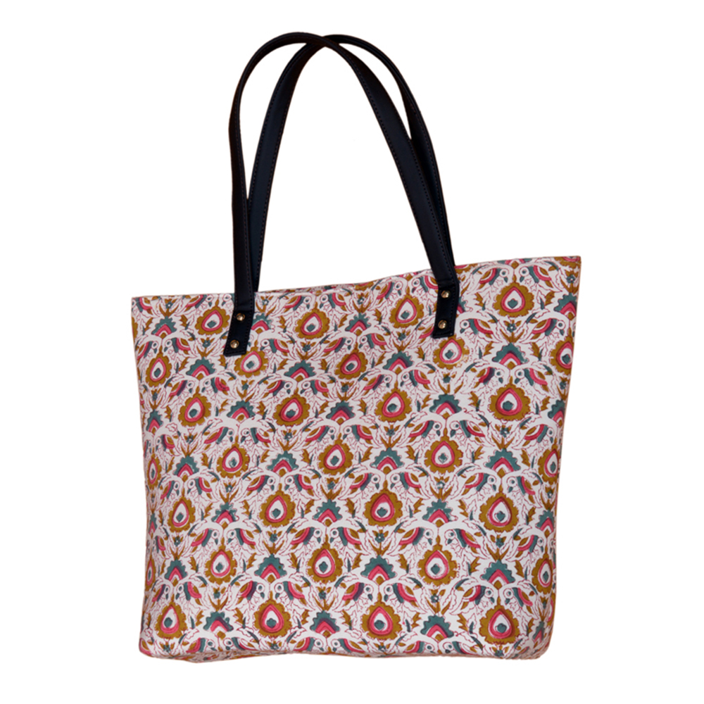 Parrot Design Tote Bag