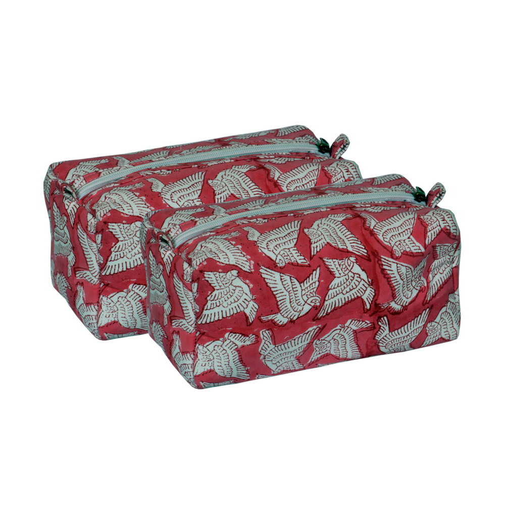 Red Eagle Cosmetic Bag