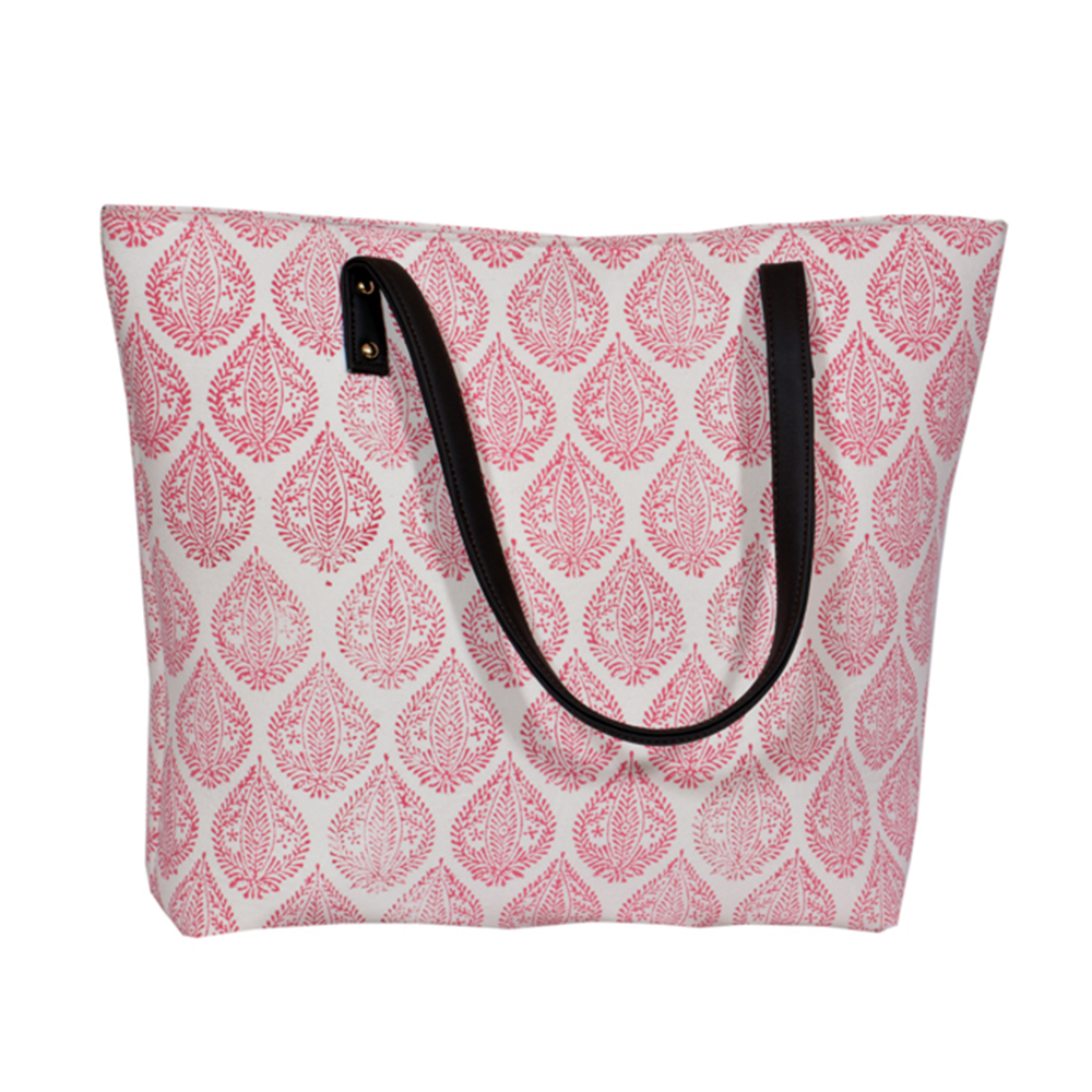 Red Motive Tote Bag