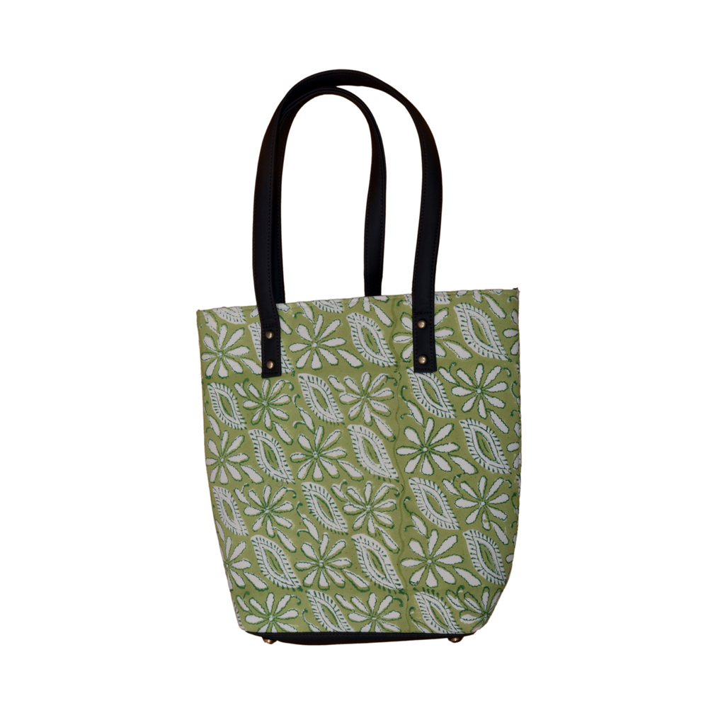 Sage Leaf Ladies Bag with One Combo 