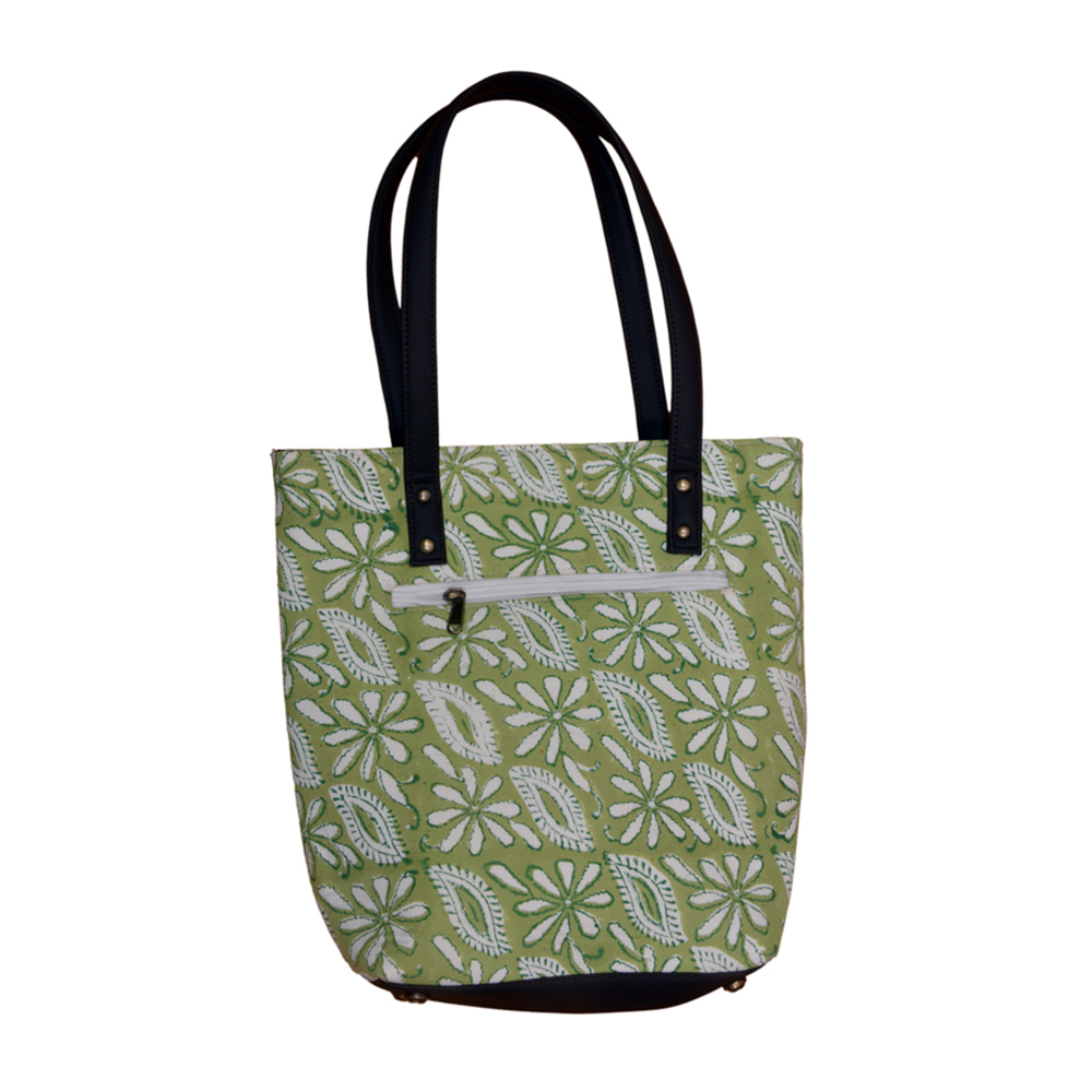 Sage Leaf Ladies Bag with One Combo 