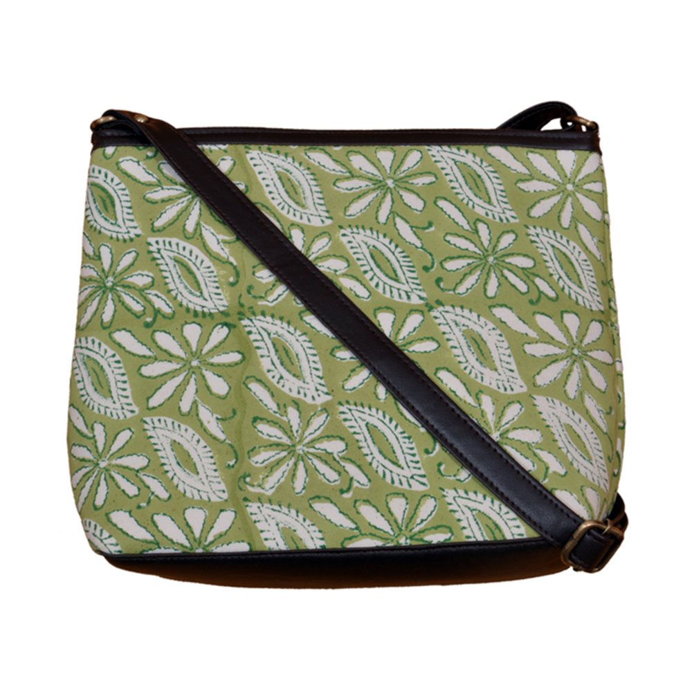 Sage Leaf Ladies Bag with two Combo 