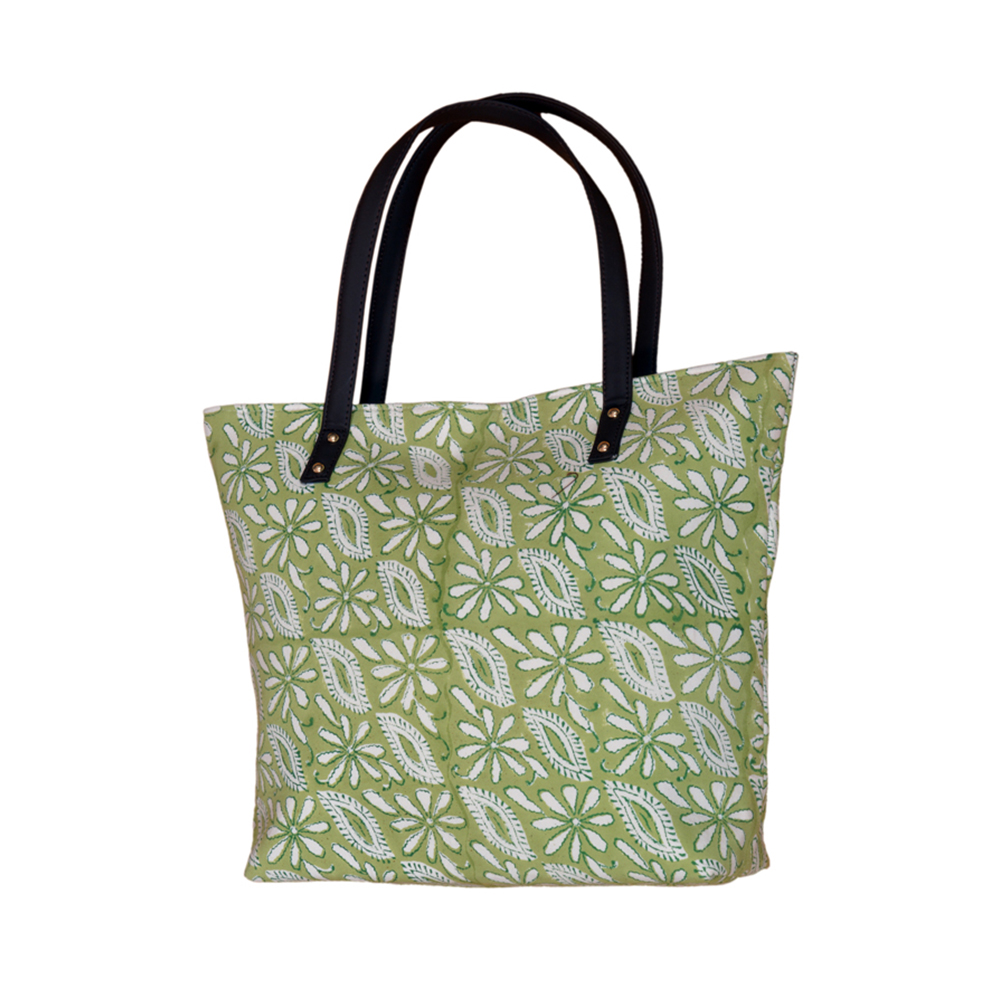 Sage Leaf Tote Bag